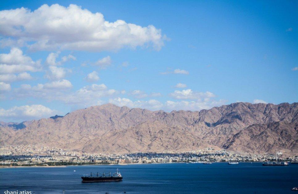 פנטהאוז מהחלומות - נוף הפנטהאוז מתחם חיצוני ובריכה, פנטהאוז מהחלומות, וילה  באילת וילות - Vila