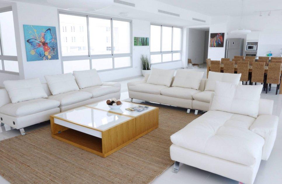 פנטהאוז מהחלומות - סלון הוילה מתחם פנימי, פנטהאוז מהחלומות, וילה  באילת וילות - Vila