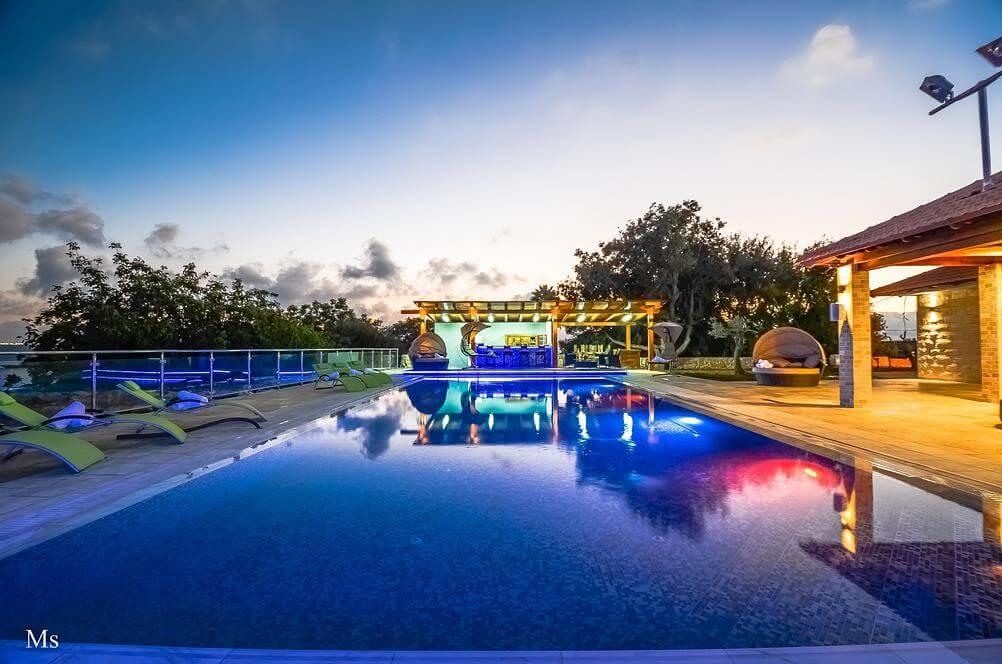 16544 מתחם חיצוני, אחוזת צוריאל - וילת יוקרה, וילה  בצוריאל וילות - Vila