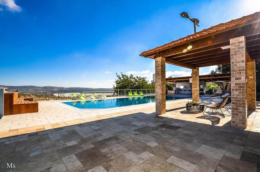 16547 מתחם חיצוני, אחוזת צוריאל - וילת יוקרה, וילה  בצוריאל וילות - Vila