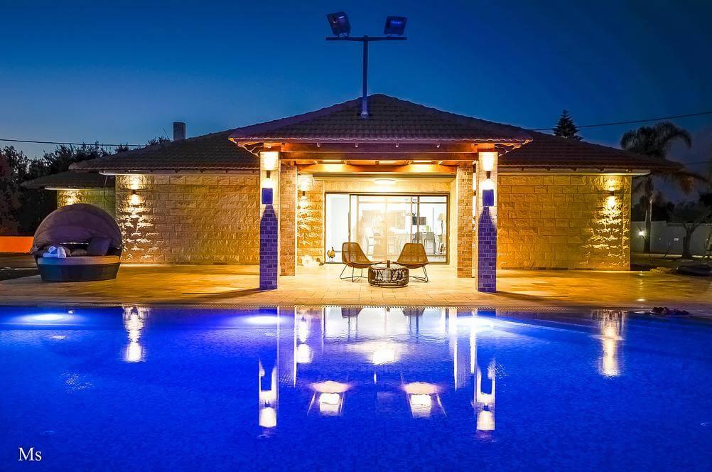 16552 מתחם חיצוני, אחוזת צוריאל - וילת יוקרה, וילה  בצוריאל וילות - Vila