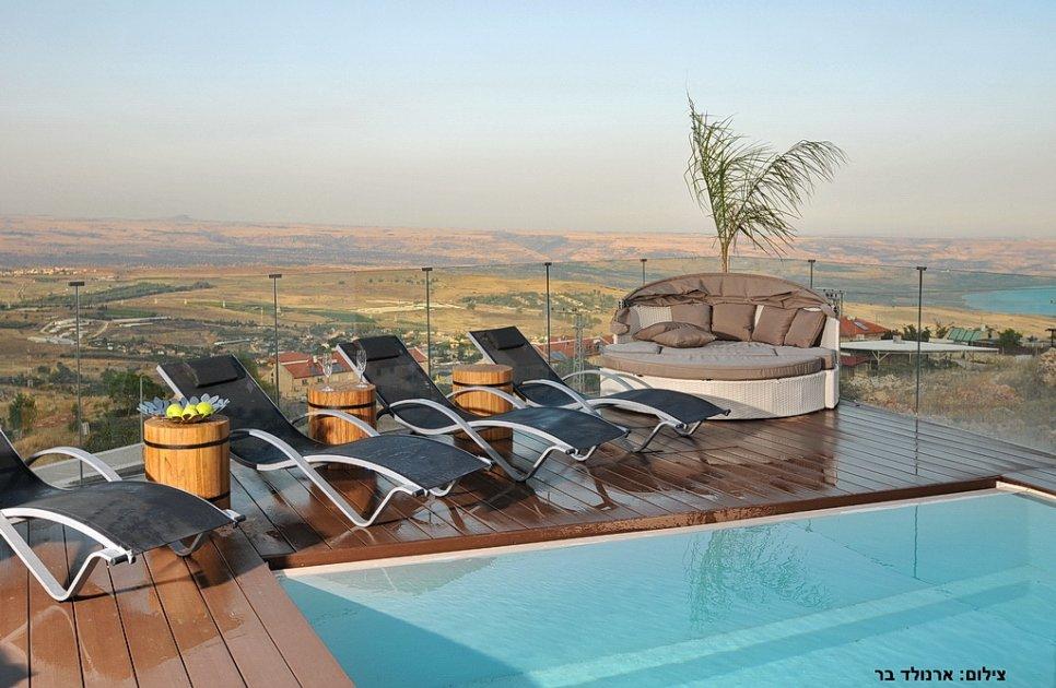 23009 מתחם חיצוני, וילה נוף לגליל, וילה  בנוף כנרת וילות - Vila