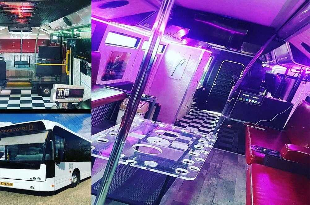 24459 אוטובוס החלומות VIP, לימולופט, וילה  במשמר השבעה וילות - Vila