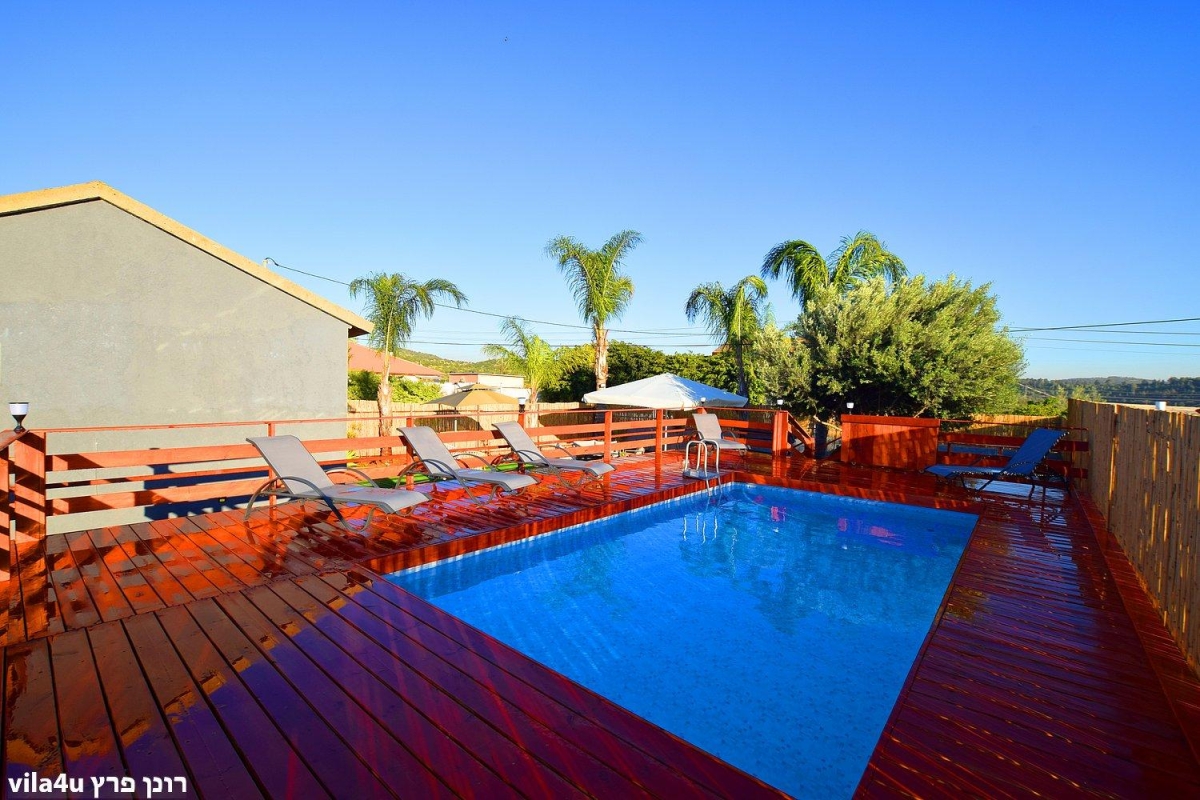 45682 מתחם חיצוני, אחוזת מאיר בוטיק, וילה  בשדות מיכה וילות - Vila