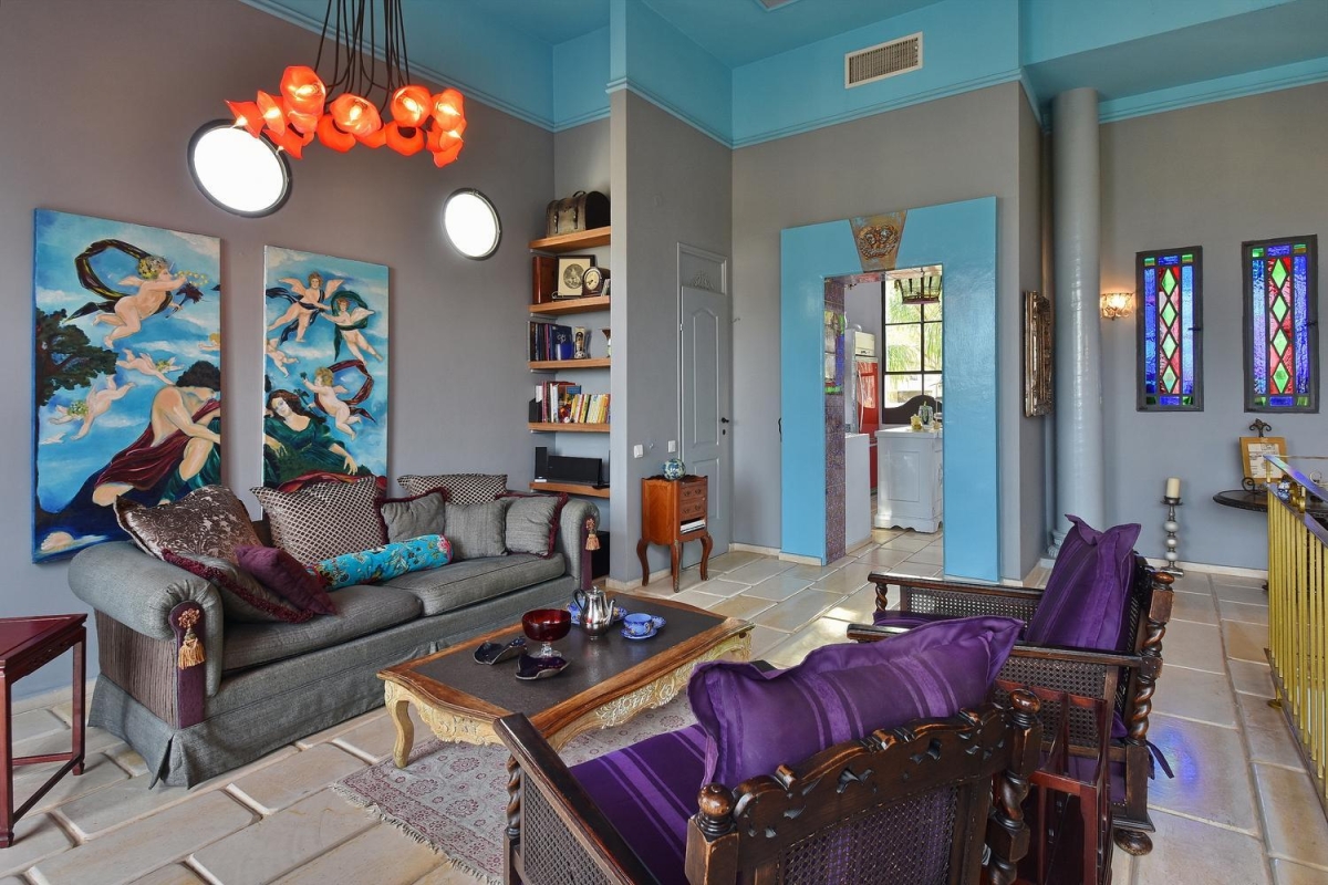 47207 פנים הוילה, וילה הארמון הכחול בוטיק, וילה  בבנימינה וילות - Vila