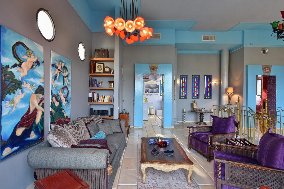 47208 פנים הוילה, וילה הארמון הכחול בוטיק, וילה  בבנימינה וילות - Vila