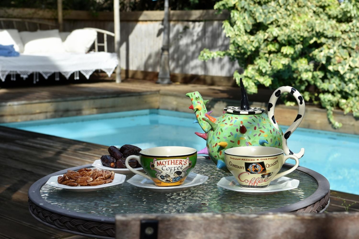 47234 החצר והבריכה, וילה הארמון הכחול בוטיק, וילה  בבנימינה וילות - Vila