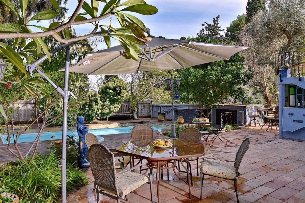 47236 החצר והבריכה, וילה הארמון הכחול בוטיק, וילה  בבנימינה וילות - Vila