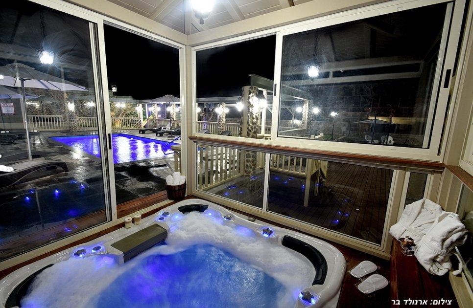 47771 החצר והבריכה, קדם אחוזת יוקרה, וילה  בספסופה וילות - Vila