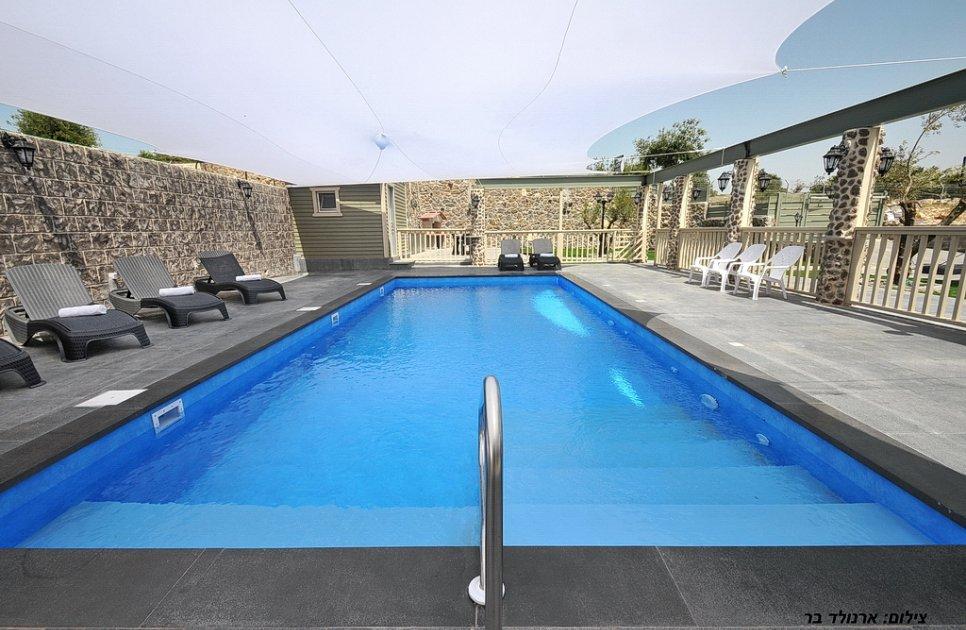 47782 החצר והבריכה, קדם אחוזת יוקרה, וילה  בספסופה וילות - Vila