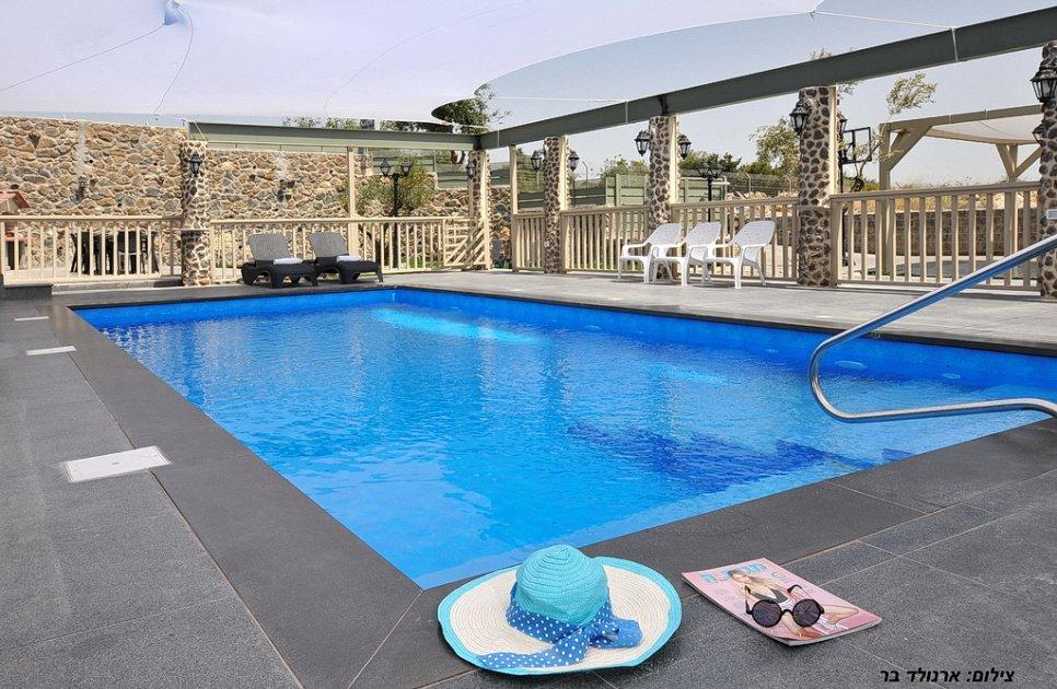 47784 החצר והבריכה, קדם אחוזת יוקרה, וילה  בספסופה וילות - Vila