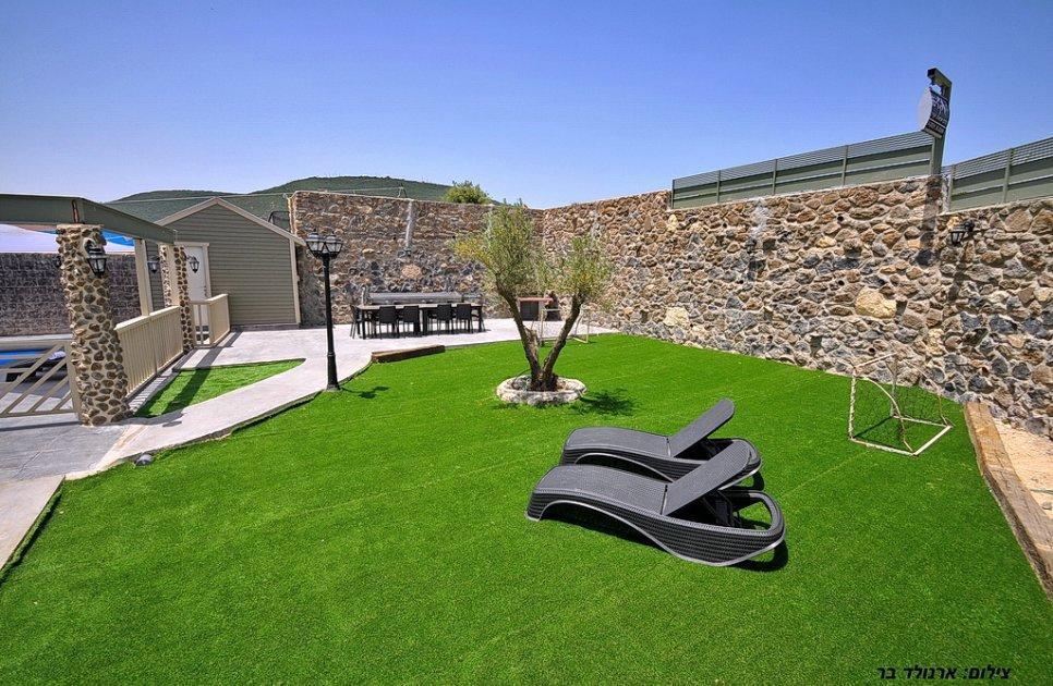 47785 החצר והבריכה, קדם אחוזת יוקרה, וילה  בספסופה וילות - Vila