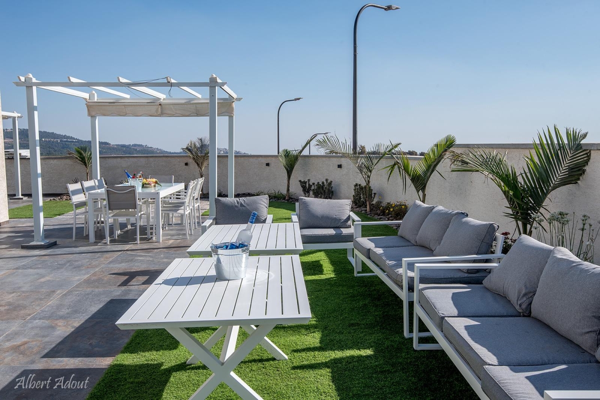 50737 מתחם החצר והבריכה, וילה נובה NOVA, וילה  בדלתון וילות - Vila