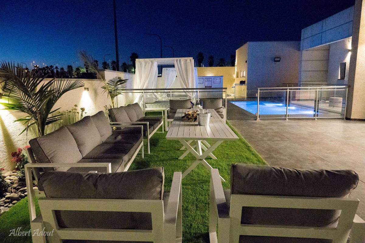 50774 מתחם החצר והבריכה, וילה נובה NOVA, וילה  בדלתון וילות - Vila