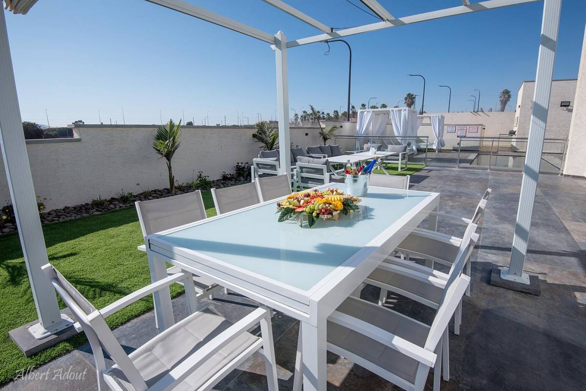 50777 מתחם החצר והבריכה, וילה נובה NOVA, וילה  בדלתון וילות - Vila