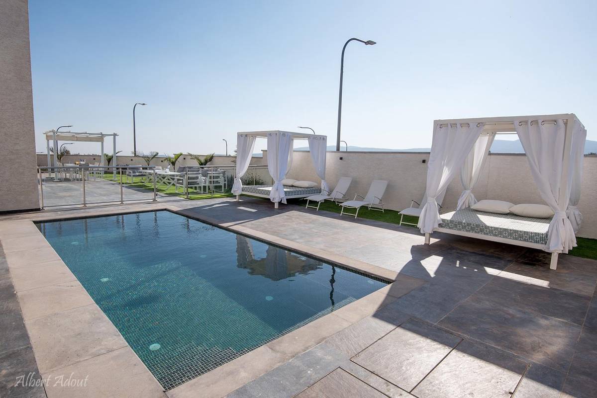 50785 מתחם החצר והבריכה, וילה נובה NOVA, וילה  בדלתון וילות - Vila