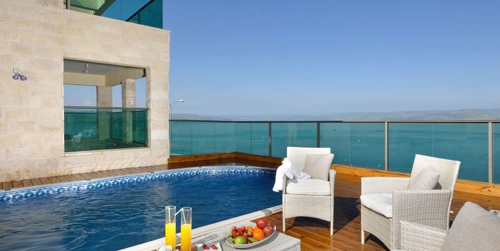 56405 גלריה כללית של הסוויטות, אחוזת נופים-מתחם סוויטות, וילה  בטבריה וילות - Vila