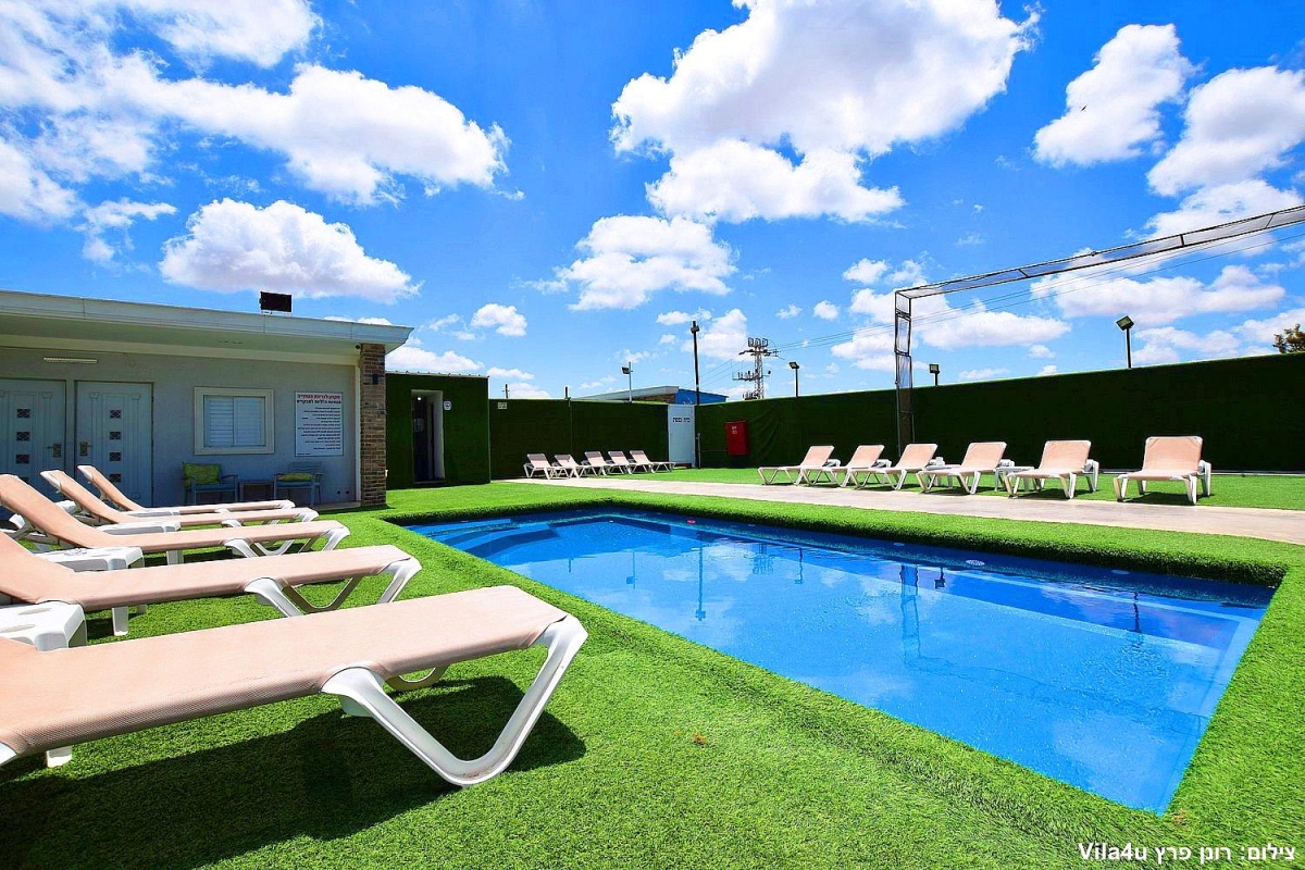60012 מתחם חיצוני ובריכה, בית האצילים איוונטס, וילה  בנתניה וילות - Vila