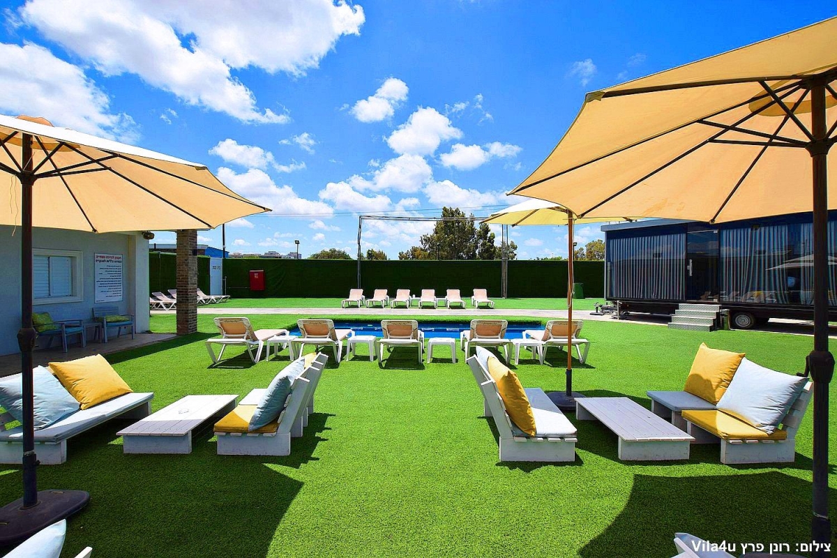 60014 מתחם חיצוני ובריכה, בית האצילים איוונטס, וילה  בנתניה וילות - Vila