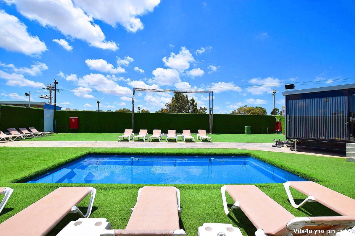 60016 מתחם חיצוני ובריכה, בית האצילים איוונטס, וילה  בנתניה וילות - Vila