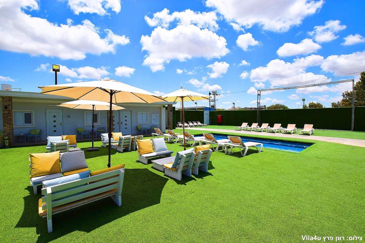 60020 מתחם חיצוני ובריכה, בית האצילים איוונטס, וילה  בנתניה וילות - Vila