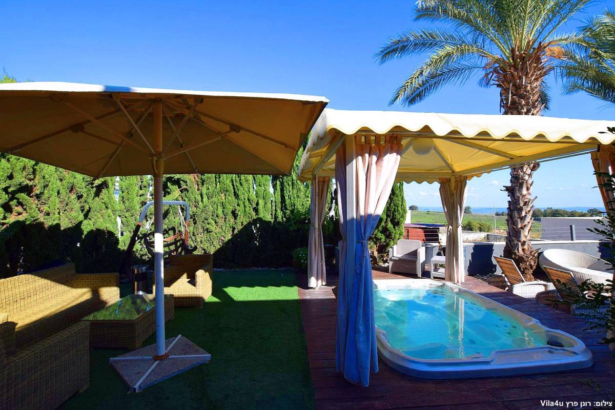 69515 מתחם חיצוני, וילה חלומות יוסף, וילה  באליפלט וילות - Vila