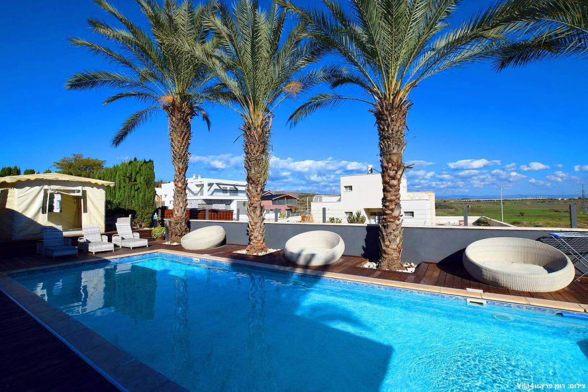 69519 מתחם חיצוני, וילה חלומות יוסף, וילה  באליפלט וילות - Vila