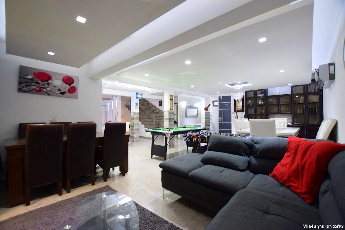 76174 פנים הוילה והחדרים, וילה הדר ומהודר, וילה  בקרית גת וילות - Vila