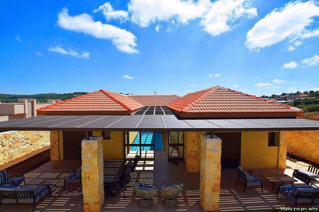 79623 מתחם חיצוני, אחוזת ערמונים, וילה  בשומרה וילות - Vila