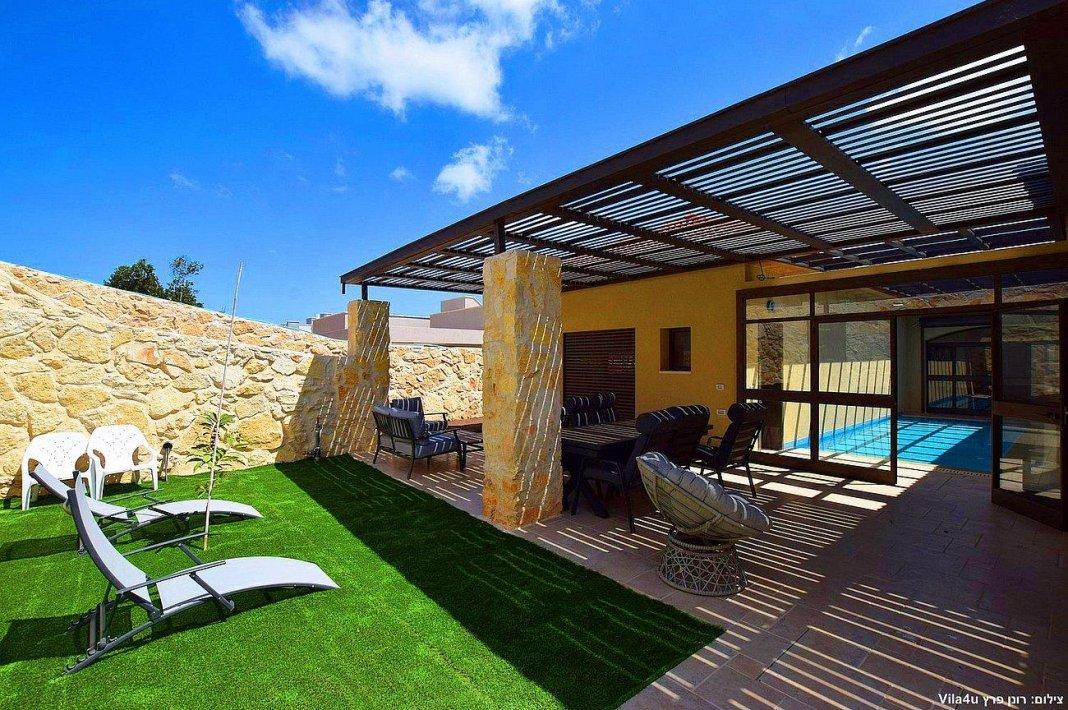 79626 מתחם חיצוני, אחוזת ערמונים, וילה  בשומרה וילות - Vila