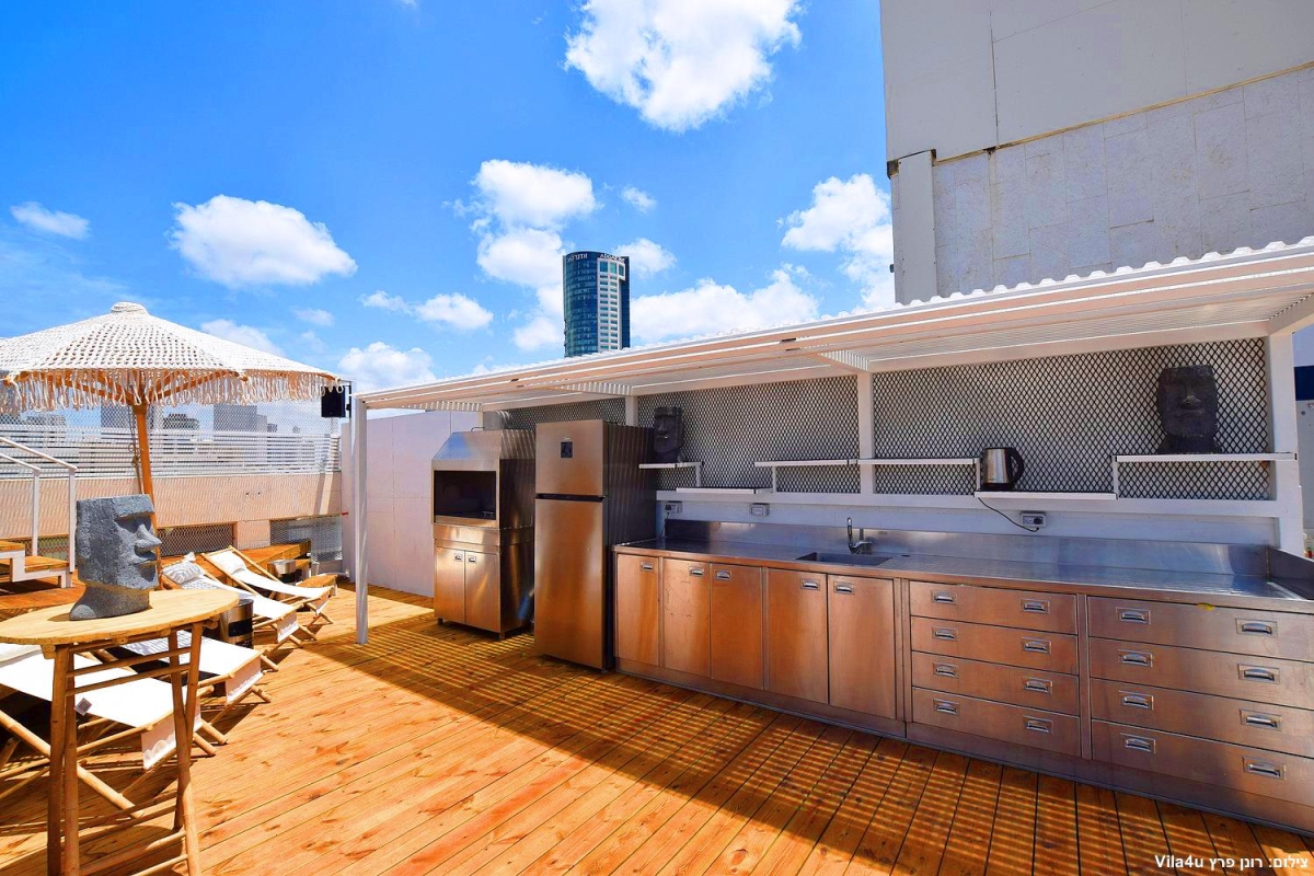 79830 מתחם חיצוני, פנטהאוז תל אביב, וילה  בתל אביב וילות - Vila