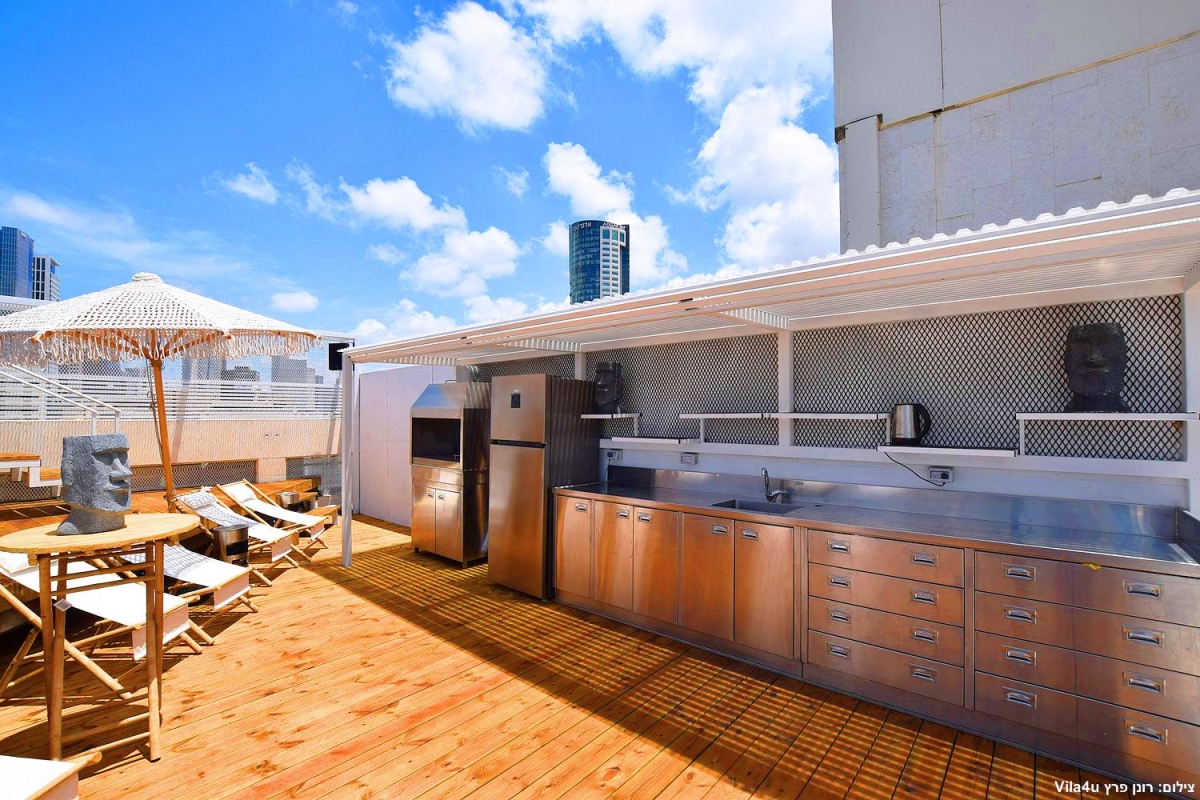 79832 מתחם חיצוני, פנטהאוז תל אביב, וילה  בתל אביב וילות - Vila