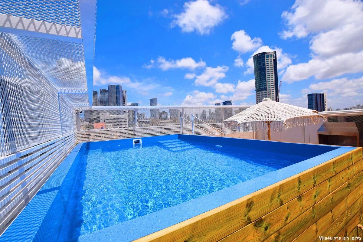79838 מתחם חיצוני, פנטהאוז תל אביב, וילה  בתל אביב וילות - Vila