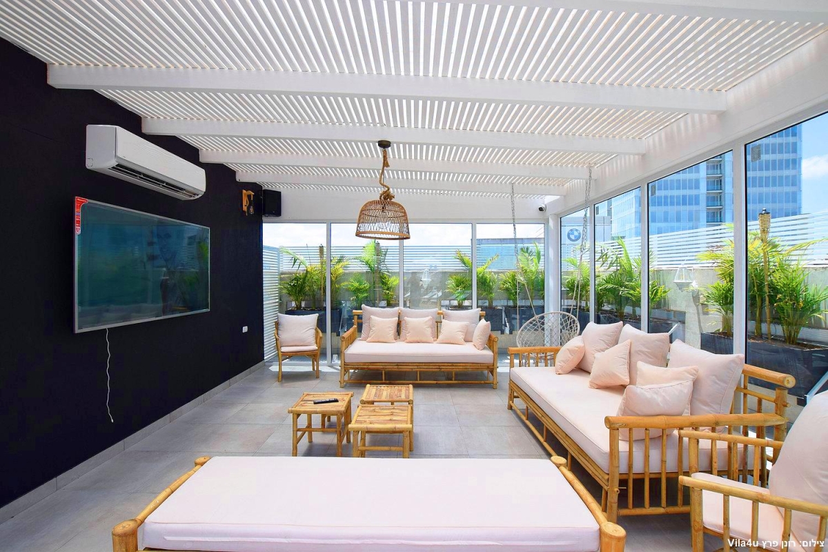 79849 מתחם פנימי, פנטהאוז תל אביב, וילה  בתל אביב וילות - Vila