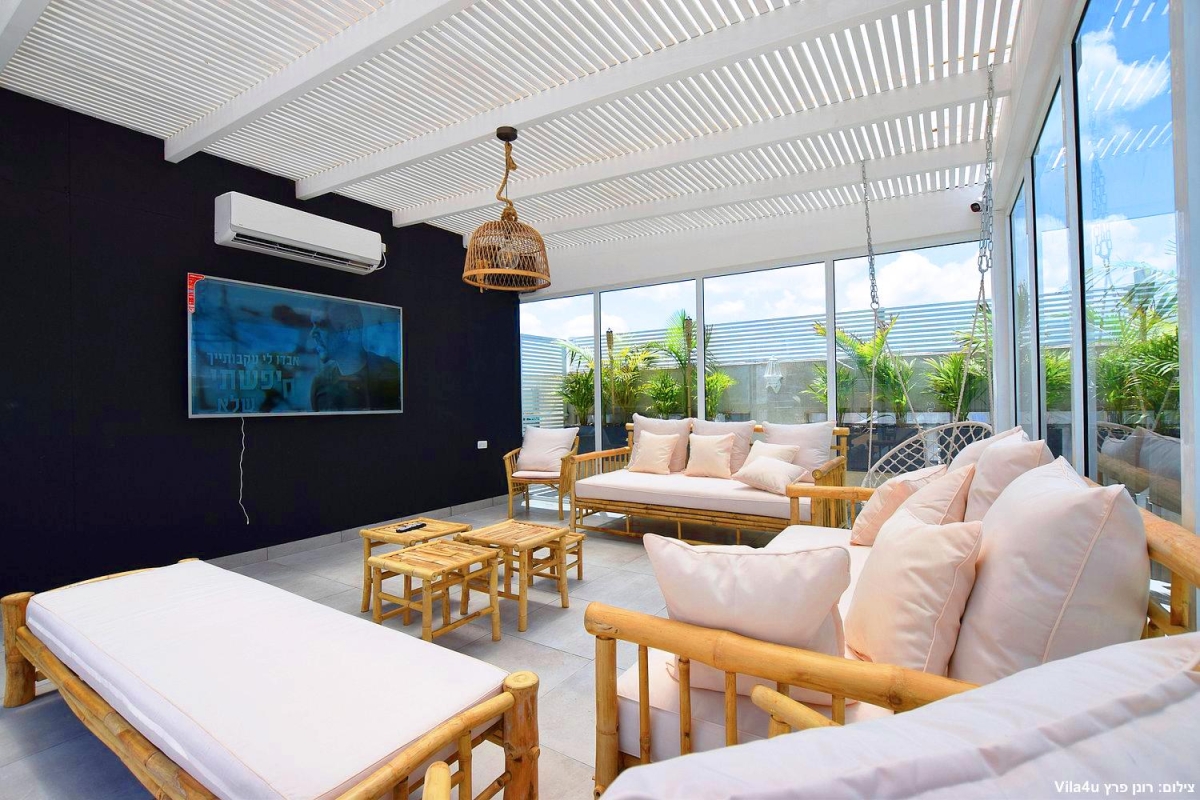 79852 מתחם פנימי, פנטהאוז תל אביב, וילה  בתל אביב וילות - Vila