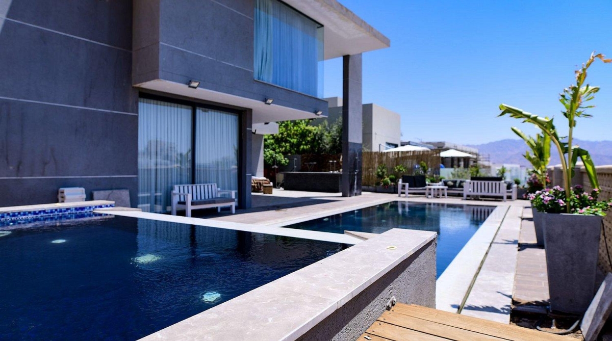 88187 מתחם חיצוני, וילה רוזמרין אילת, וילה  באילת וילות - Vila