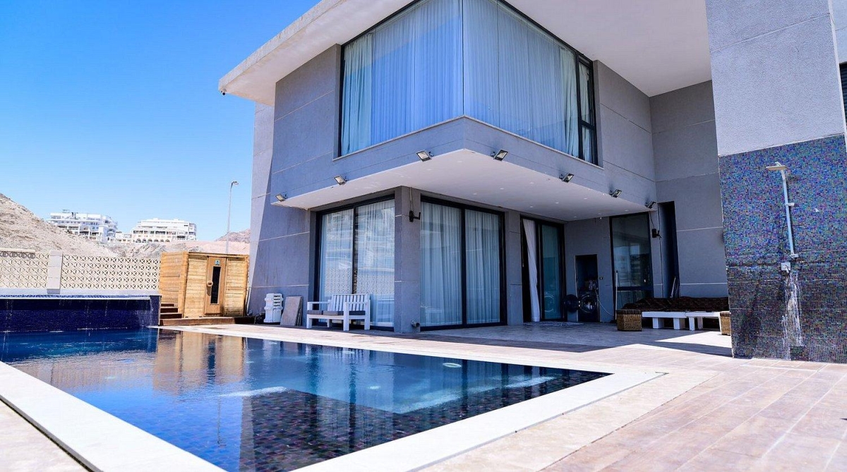 88191 מתחם חיצוני, וילה רוזמרין אילת, וילה  באילת וילות - Vila