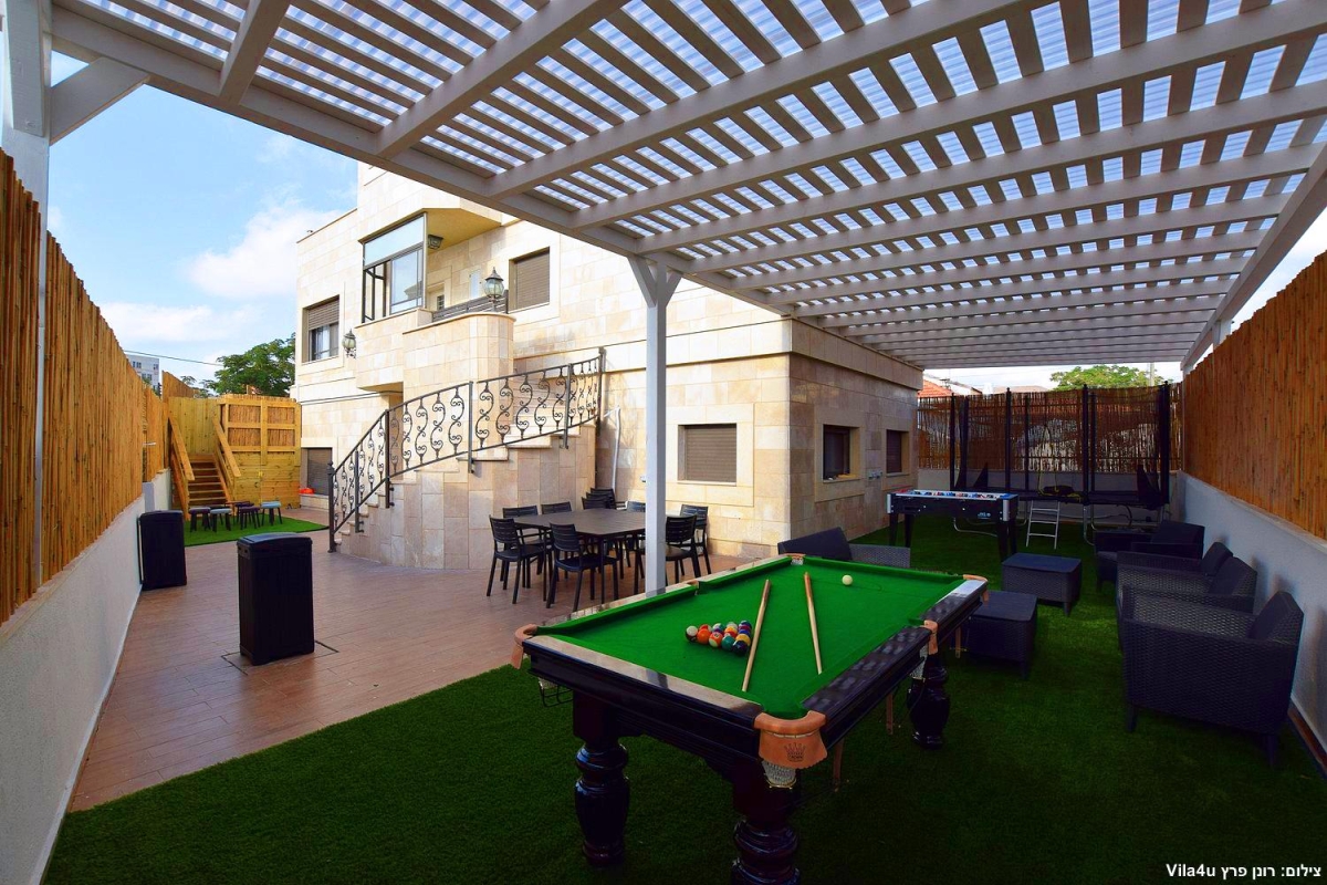 88838 המתחם החיצוני, אחוזת הים, וילה  בנהריה וילות - Vila