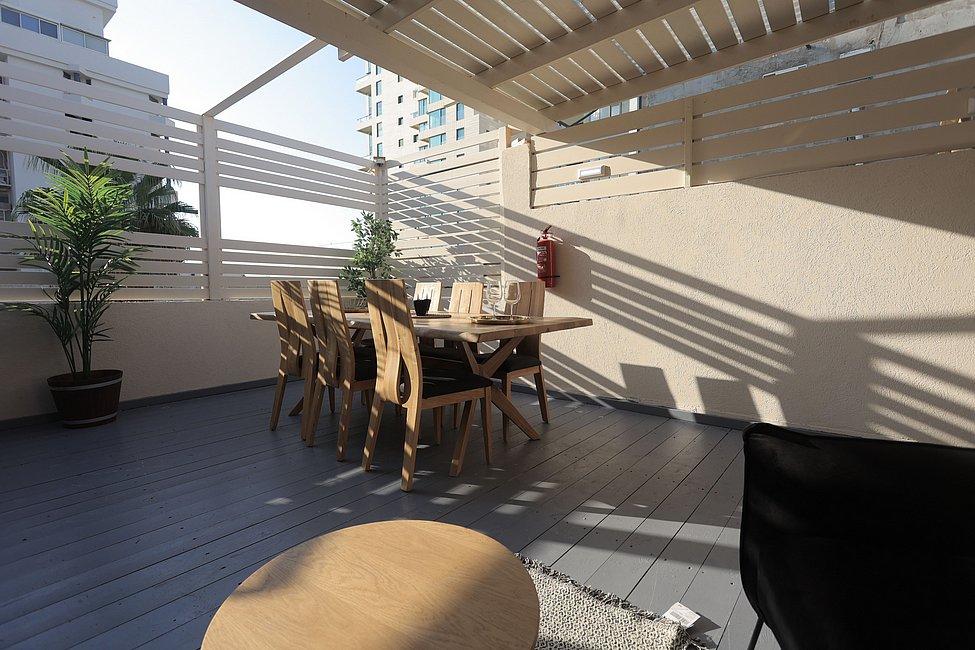 90428 הגג והגינה, מתחם הירקון 25, וילה  בתל אביב וילות - Vila