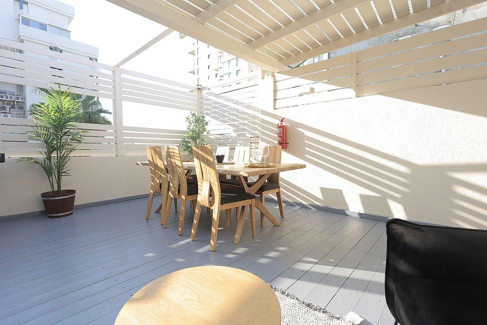 90432 הגג והגינה, מתחם הירקון 25, וילה  בתל אביב וילות - Vila