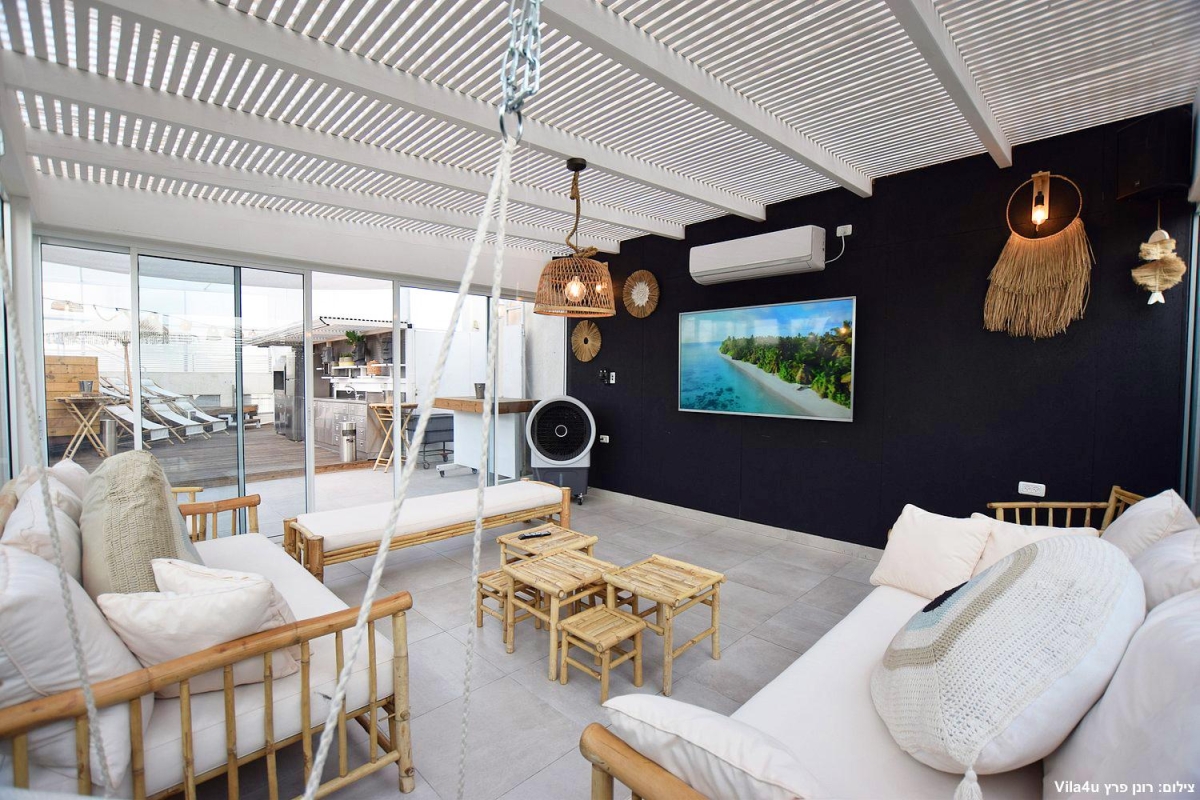 96070 מיוחד לחורף, פנטהאוז תל אביב, וילה  בתל אביב וילות - Vila