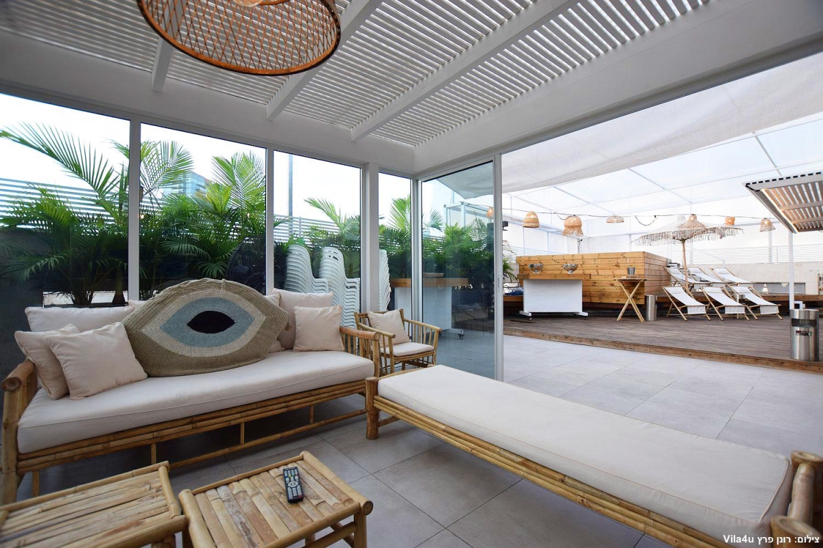 96076 מיוחד לחורף, פנטהאוז תל אביב, וילה  בתל אביב וילות - Vila