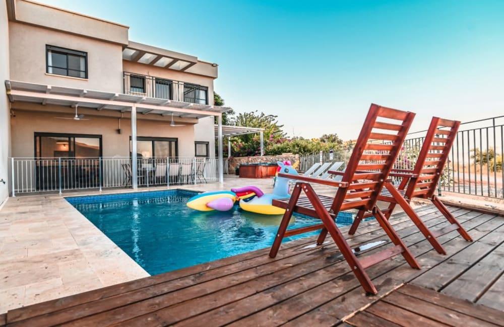 96855 גלריה כללית, וילה מול כנרת וארבל, וילה  במגדל וילות - Vila