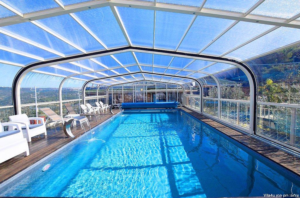 99243 המתחם בחורף, וילה הורייזן, וילה  בירכא וילות - Vila