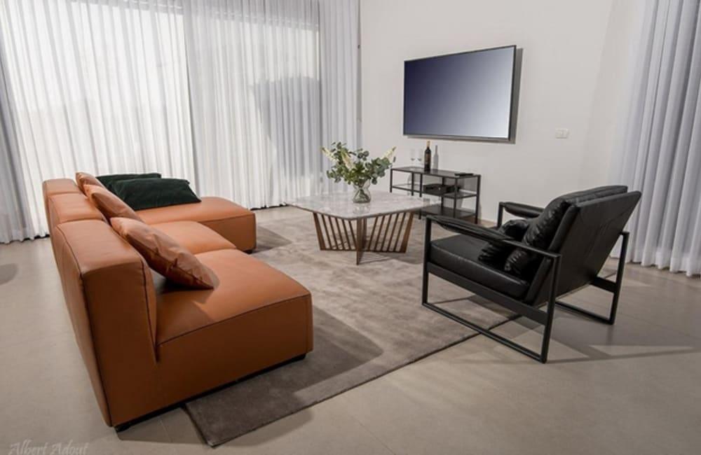 סלון כללי, ארכיטקט ביץ' האוס, וילה  בחדרה וילות - Vila