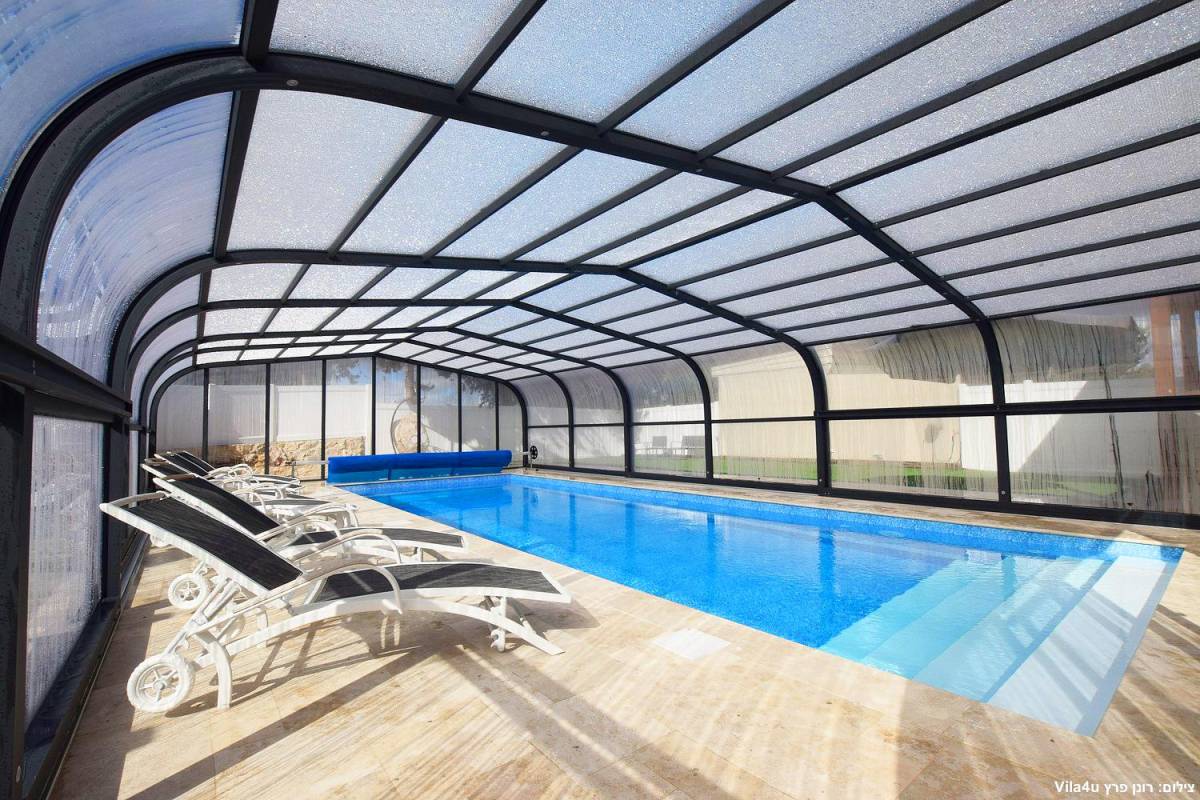 100875 גלריית חוץ, אחוזת עומרי, וילה  בצוריאל וילות - Vila