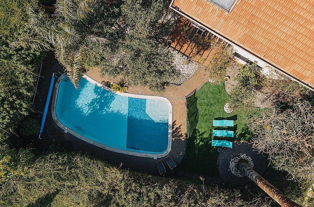 102944 המתחם החיצוני, וילה תכלת מול הים, וילה  בהרצליה פיתוח וילות - Vila