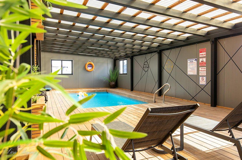 105207 מתחם החצר, הוילה הסודית שלי, וילה  בכפר חנניה וילות - Vila