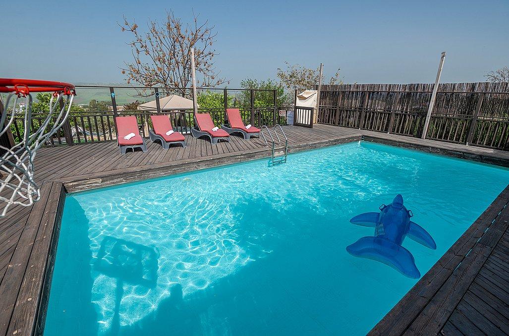 107803 מתחם חיצוני, בין הר לכנרת, וילה  ביבנאל וילות - Vila