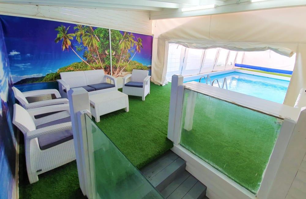 108304 מתחם הבריכה, וילה חלומות אלה, וילה  בחצור הגלילית וילות - Vila